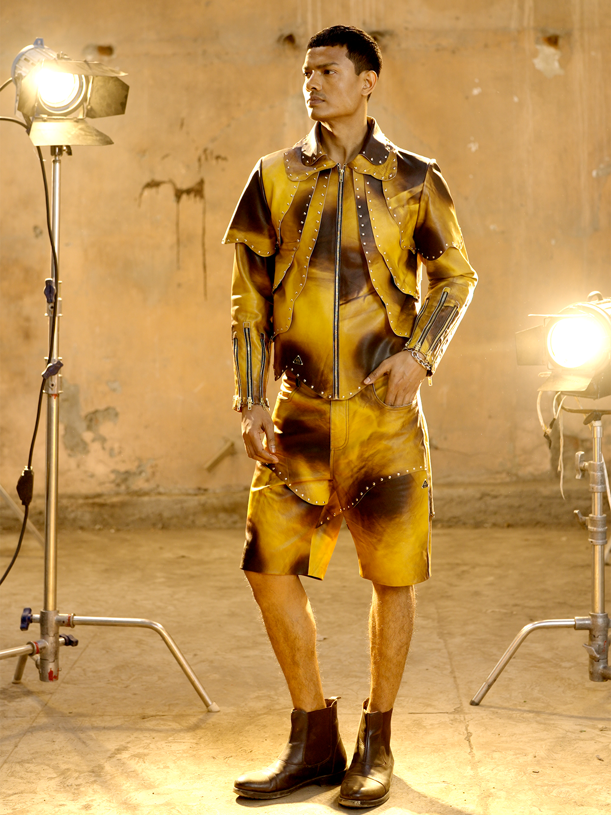 LEHRIYA POPPY STRATA SET