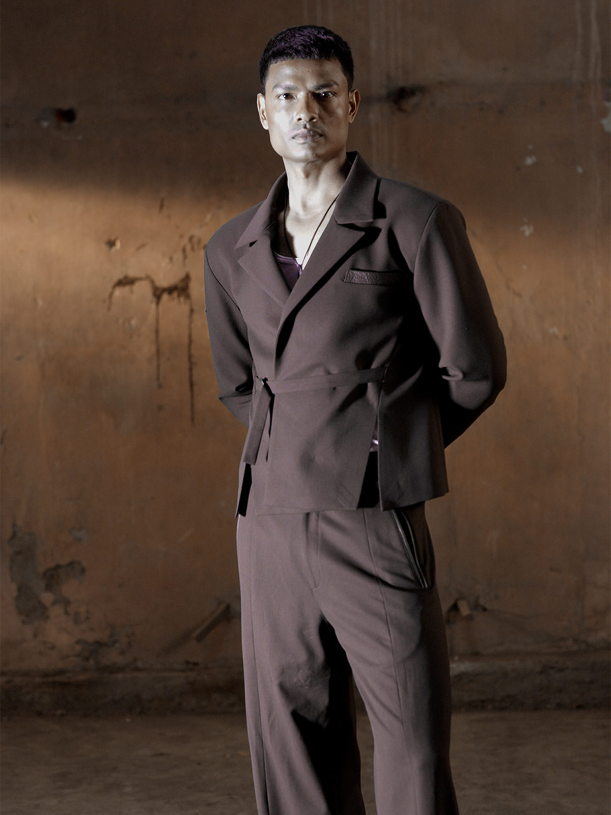 CHOCO BIND KIMONO SET