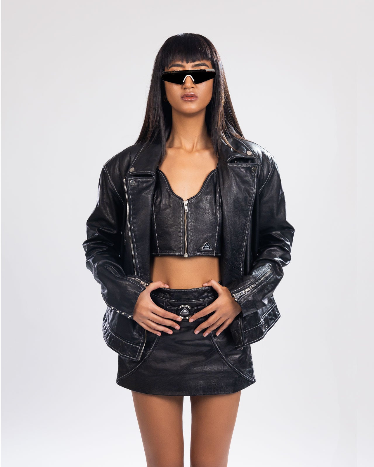 REBEL 3-PIECE LEATHER SET