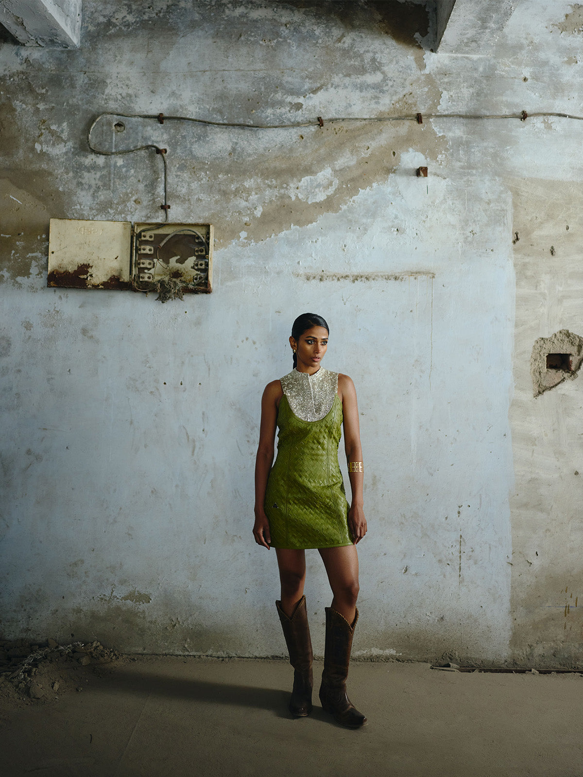 VERDANT RELIC DRESS ONE-OF-ONE