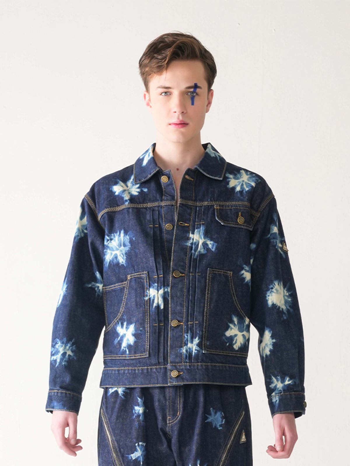 BLOTCH DENIM JACKET