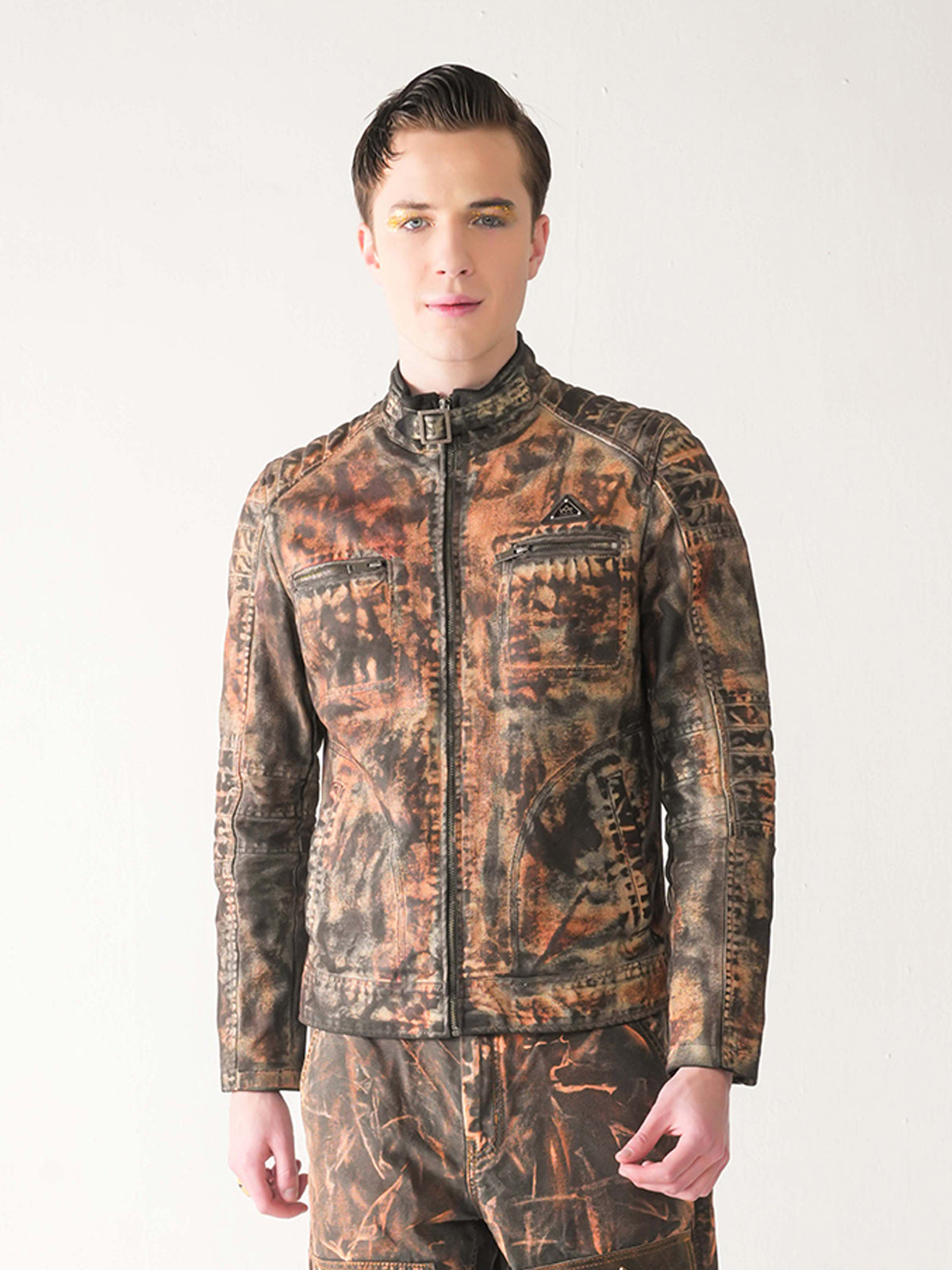 STONEY BIKER CANVAS JACKET