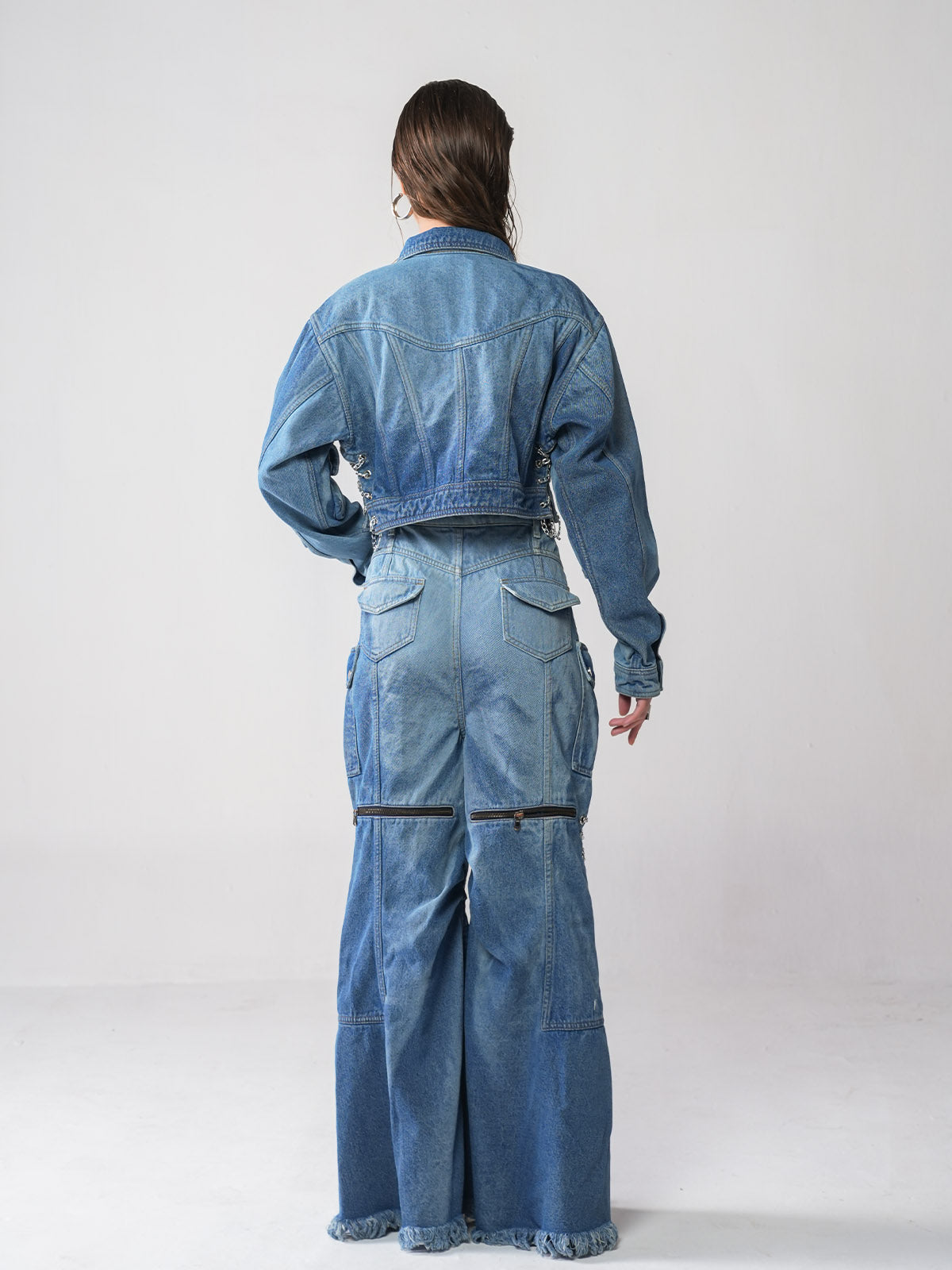 MAKE SHIFT DENIM SET