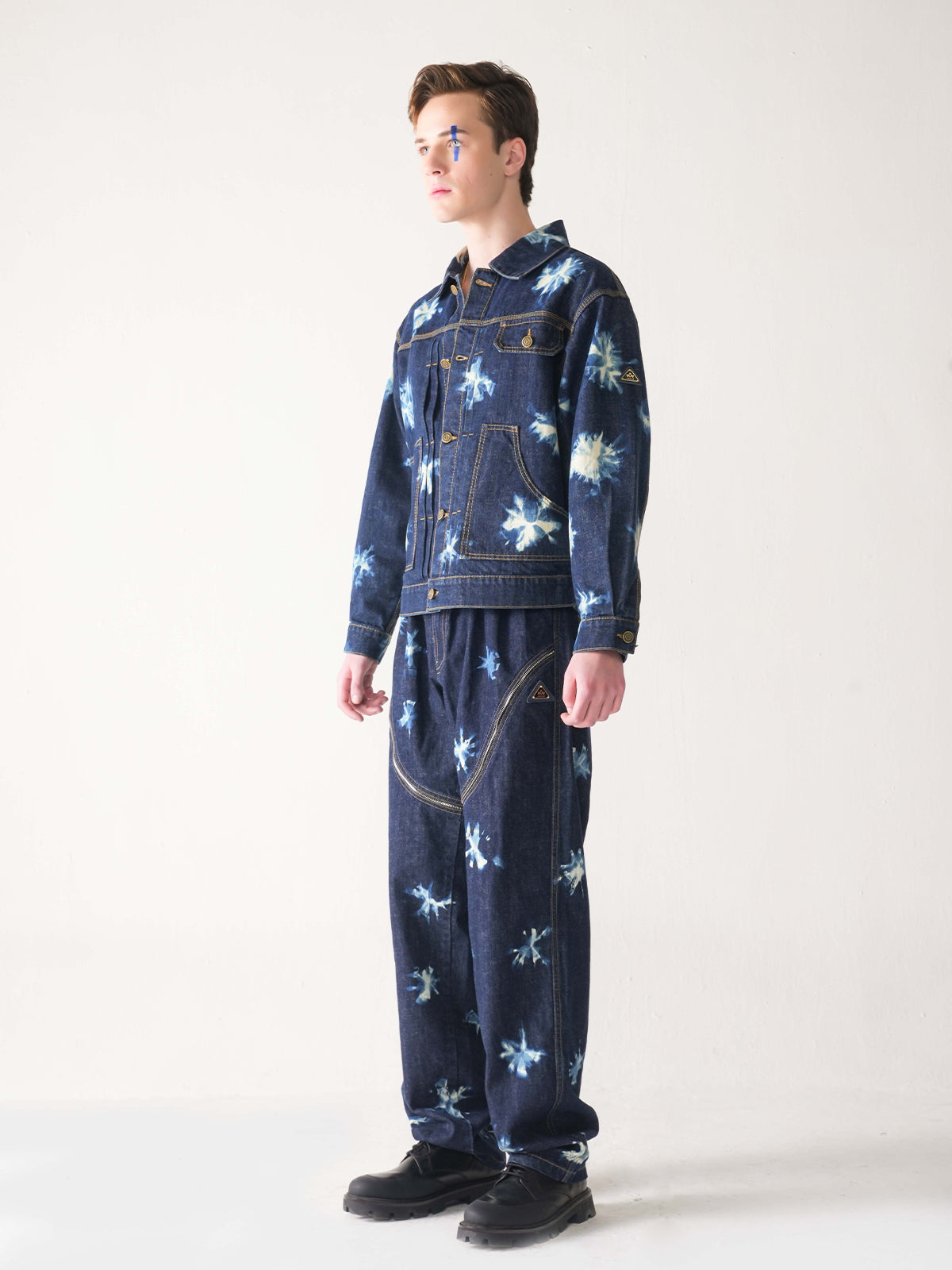 BLOTCH DENIM SET