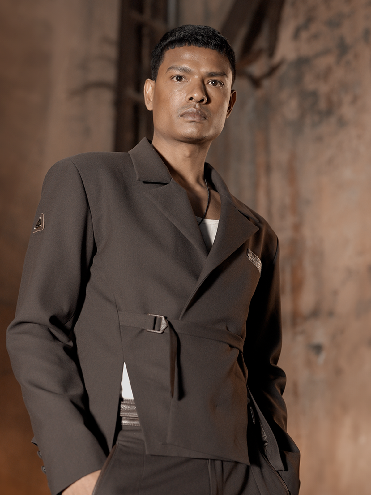 CHOCO BIND KIMONO SET