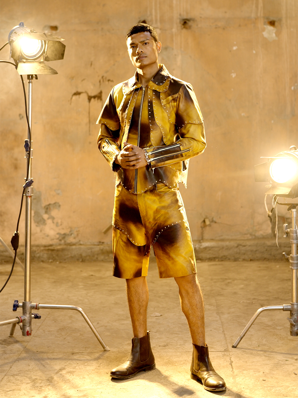 LEHRIYA POPPY STRATA SET