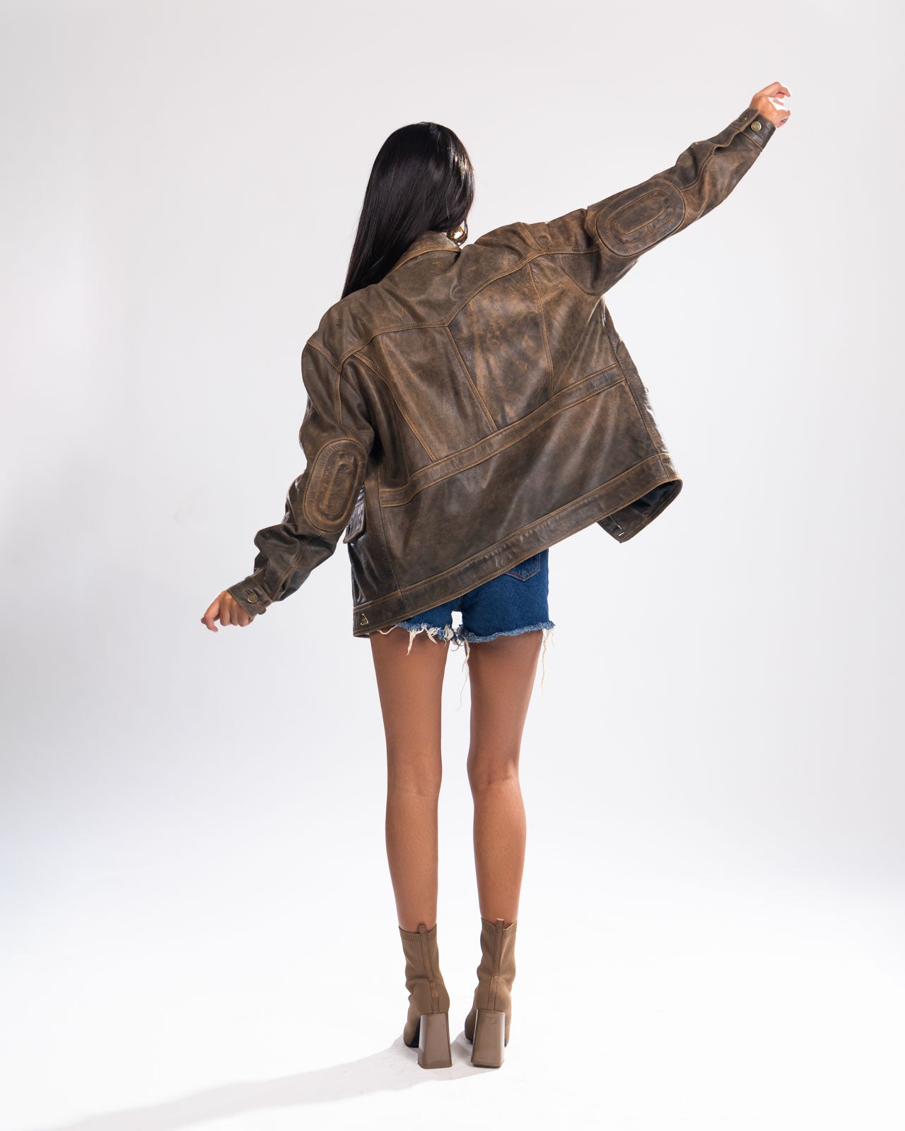 DISTRESSED RUSTLINE JACKET