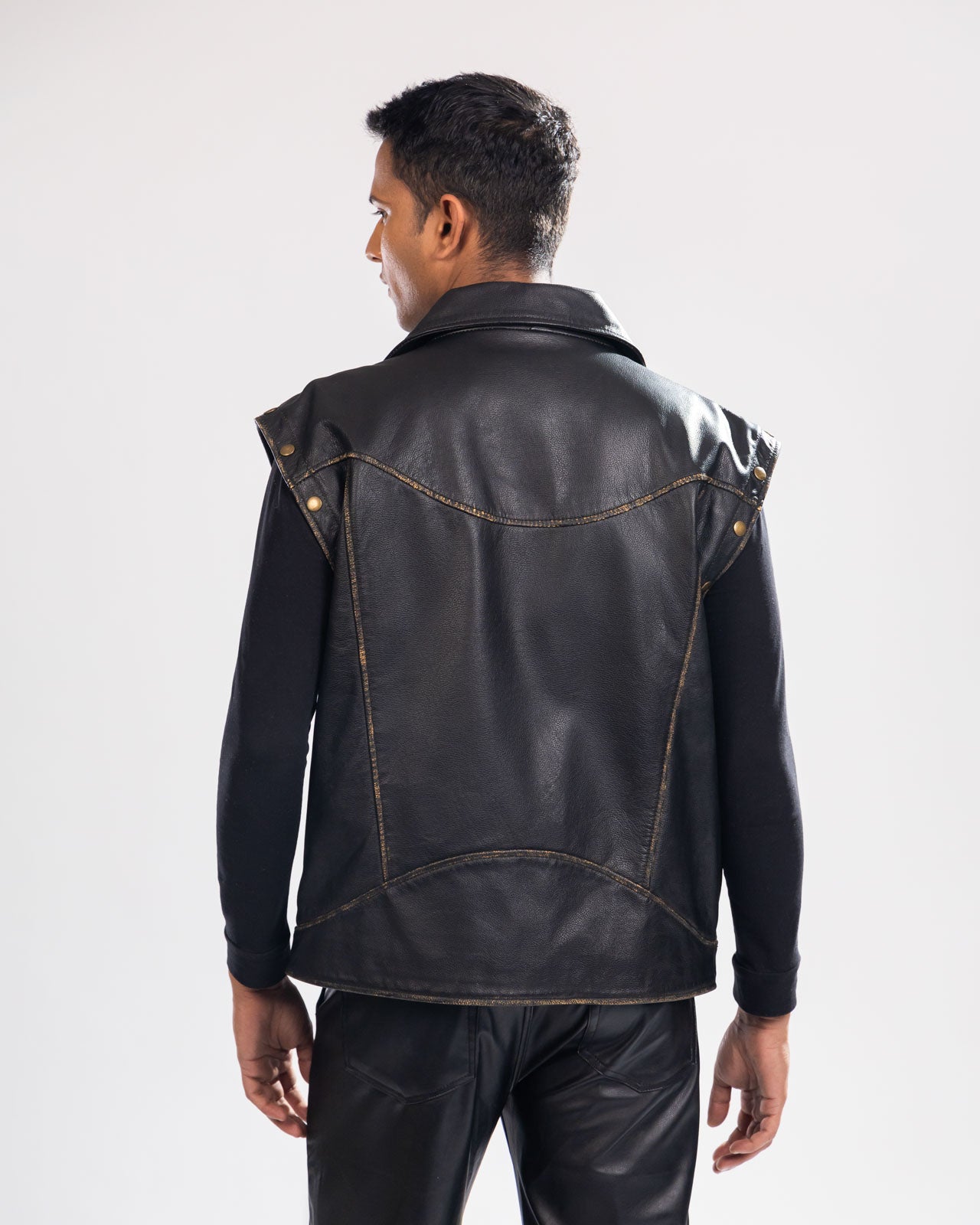 2-in-1 Rub-Off Biker Jacket