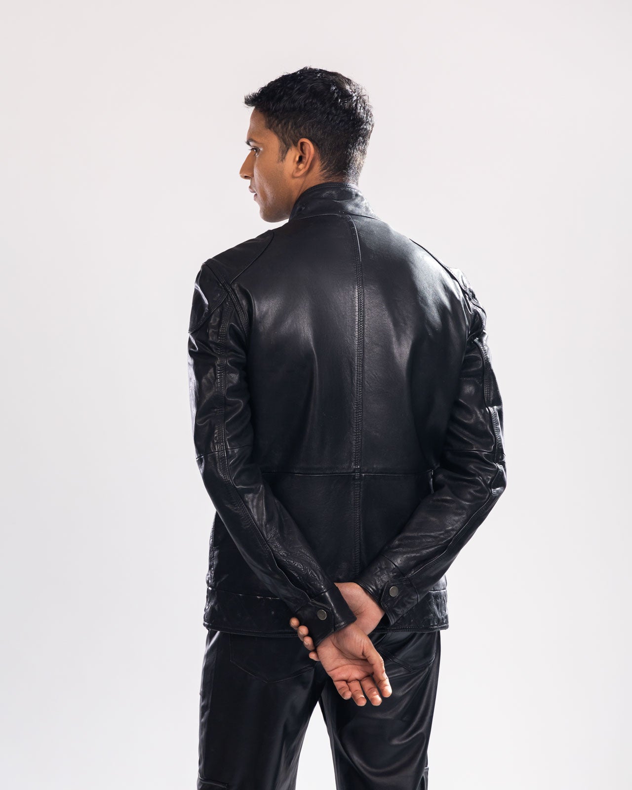 Black Inferno Racer Jacket