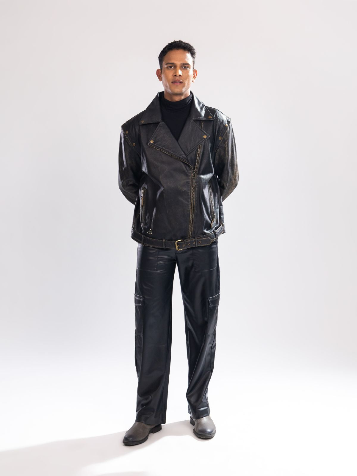 2-IN-1 RUB-OFF BIKER JACKET
