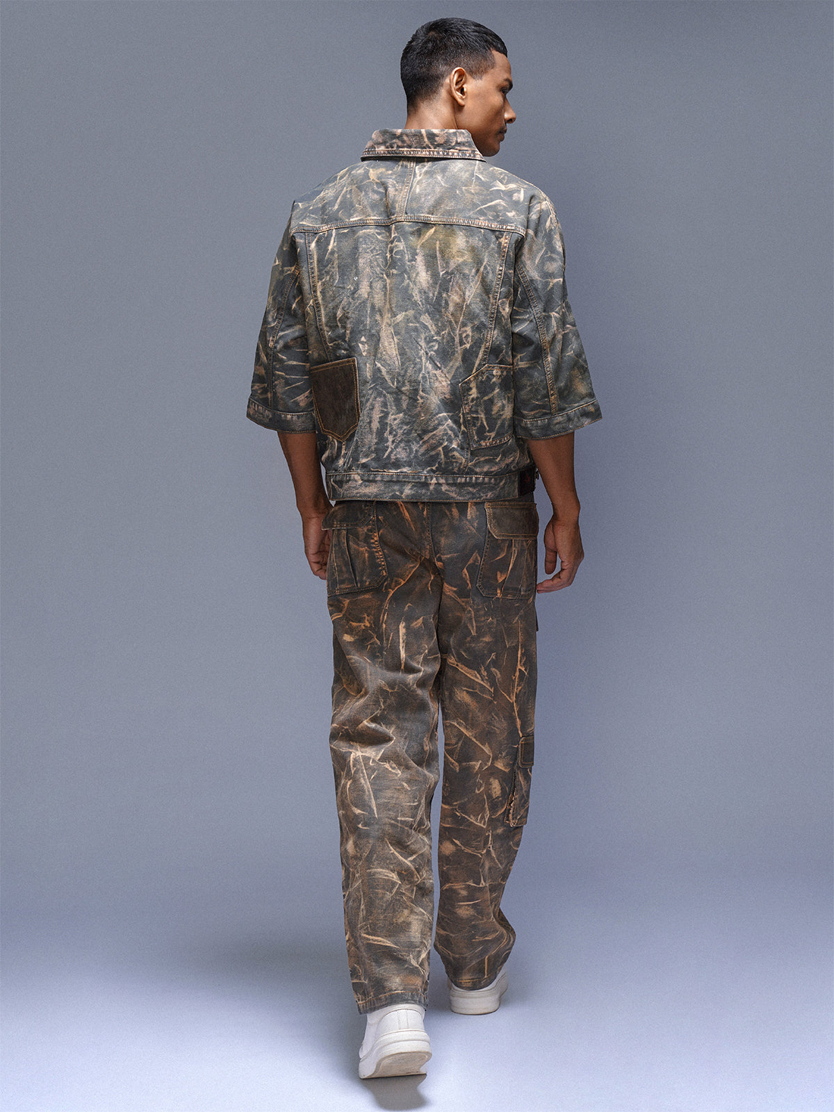 CAMEO CAMOU CARGO PANTS
