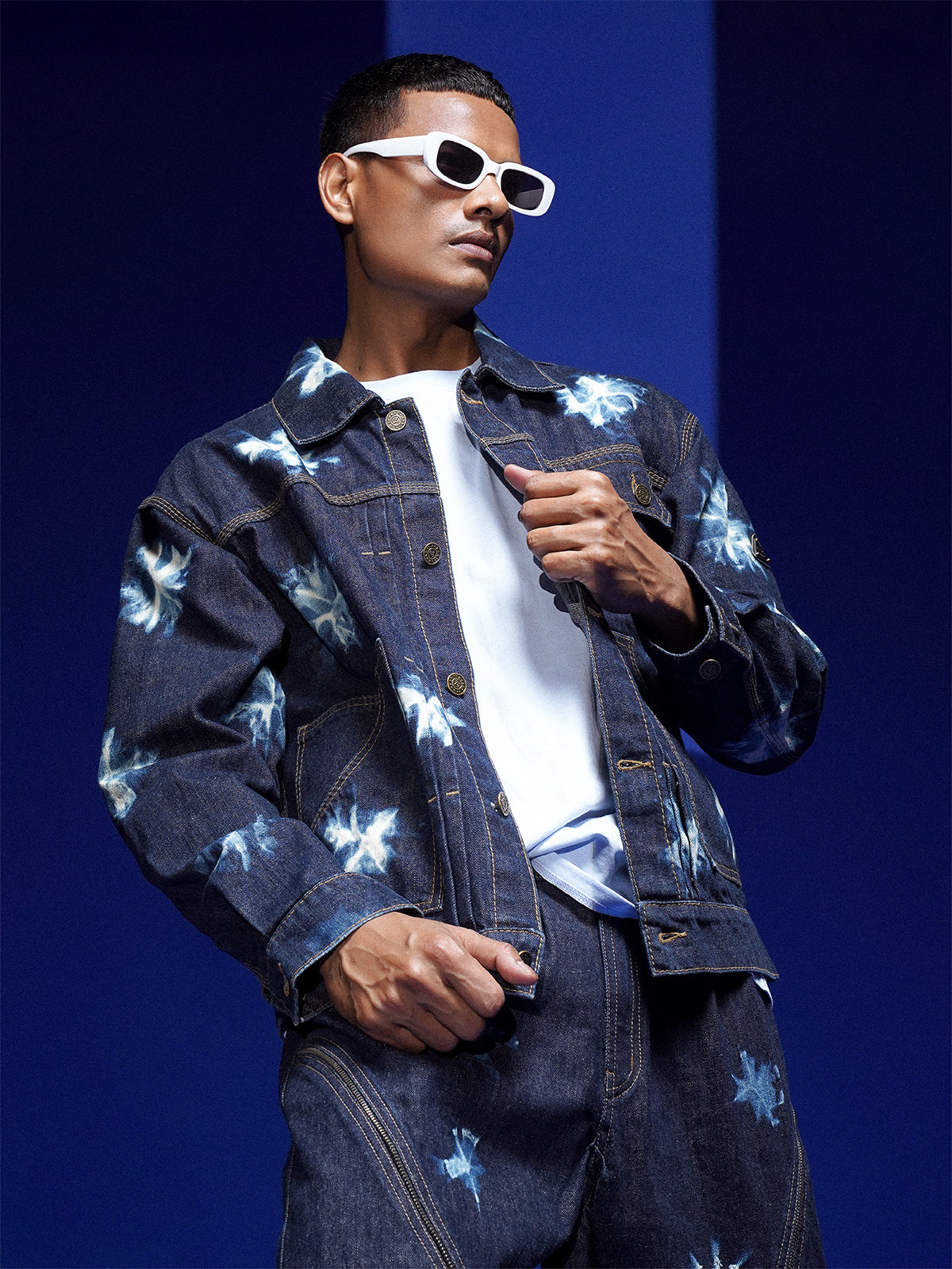 BLOTCH DENIM JACKET